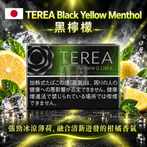 TEREA Black Yellow Menthol 黑檸檬