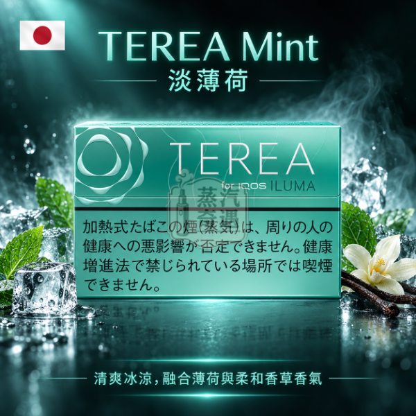 【加熱菸全家口味推薦】日版TEREA口味 淡薄荷/淺綠|整條10盒|相容IQOS ILUMA系列主機|日本原裝現貨