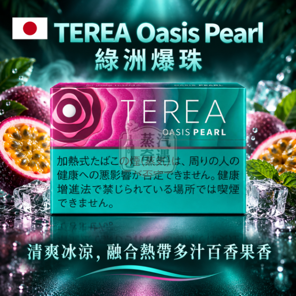 【加熱菸全家口味推薦】日版TEREA口味 綠洲爆珠|整條10盒|相容IQOS ILUMA系列主機|日本原裝現貨