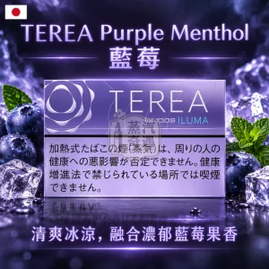 日本TEREA Purple Menthol藍莓